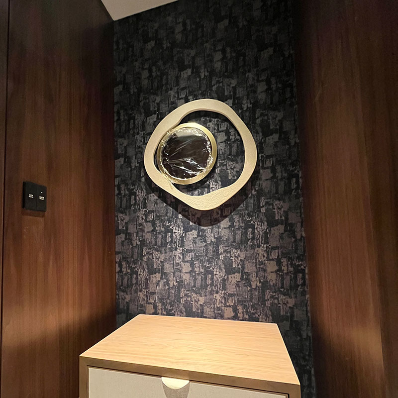 鐵藝沙岩鏡子，廣州新世界酒店