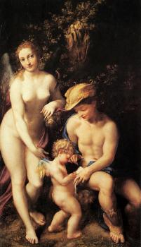 科雷喬 Venus with Mercury and Cupid 科雷喬 Venus with Mercury and Cupid