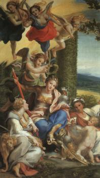 科雷喬 Allegory of Virtue 科雷喬 Allegory of Virtue