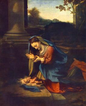 科雷喬 The Adoration of the Child 科雷喬 The Adoration of the Child