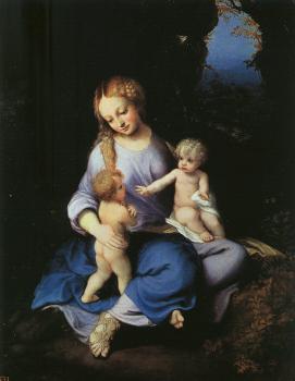 科雷喬 Madonna and Child with the Young Saint John 科雷喬 Madonna and Child with the Young Saint John