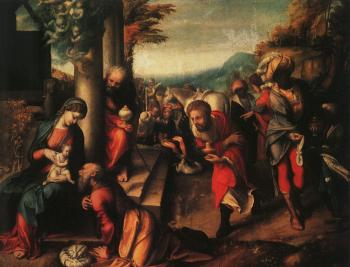 科雷喬 The Adoration of the Magi 科雷喬 The Adoration of the Magi