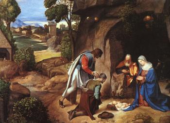 喬爾喬內 Adoration of the Shepherds 喬爾喬內 Adoration of the Shepherds