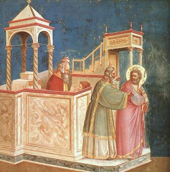 喬托 迪 邦多納 Expulsion of Joachim from the Temple Scenes from the Life of Joachim 喬托 迪 邦多納 Expulsion of Joachim from the Temple Scenes from the Life of Joachim