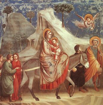 喬托 迪 邦多納 The Flight into Egypt Scenes from the Life of the Virgin 喬托 迪 邦多納 The Flight into Egypt Scenes from the Life of the Virgin