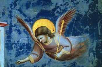 喬托 迪 邦多納 The Presentation at the Temple Scenes from the Life of the Virgin (Detail of an Angel) 喬托 迪 邦多納 The Presentation at the Temple Scenes from the Life of the Virgin (Detail of an Angel)