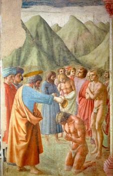 馬薩喬 religion oil painting 馬薩喬 religion oil painting