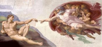 米開朗基羅 The Creation of Man 米開朗基羅 The Creation of Man