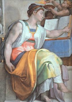 米開朗基羅 The Erythraean Sibyl 米開朗基羅 The Erythraean Sibyl