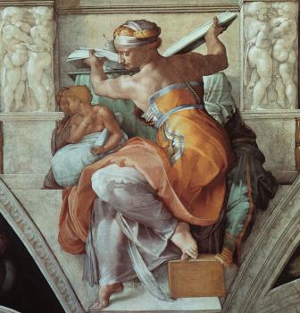 米開朗基羅 The Libyan Sibyl 米開朗基羅 The Libyan Sibyl