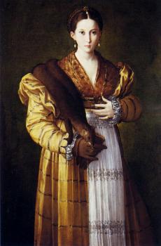 帕爾米賈尼諾 Portrait Of A Young Woman 帕爾米賈尼諾 Portrait Of A Young Woman