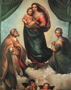 拉斐爾 The Sistine Madonna 拉斐爾 The Sistine Madonna
