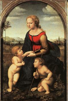 拉斐爾 The Virgin and Child with Saint John the Baptist