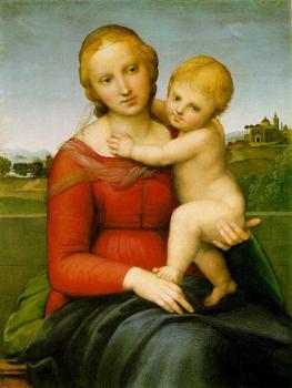 拉斐爾 Madonna and Child, The Small Cowper Madonna 拉斐爾 Madonna and Child, The Small Cowper Madonna