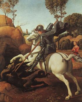 拉斐爾 St George and the Dragon 拉斐爾 St George and the Dragon