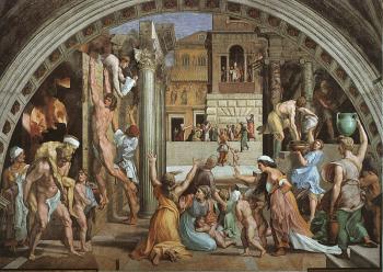 拉斐爾 The Fire in the Borgo 拉斐爾 The Fire in the Borgo