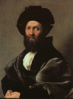 拉斐爾 Portrait of Baldassare Castiglione 拉斐爾 Portrait of Baldassare Castiglione