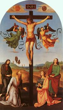 拉斐爾 Crucifixion, Citta di Castello Altarpiece