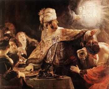 倫勃朗 Belshazzar's Feast