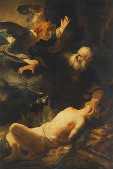 倫勃朗 The Sacrifice of Abraham