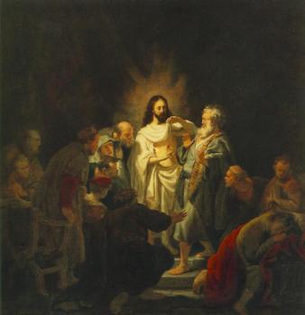 倫勃朗 The Incredulity of St. Thomas 倫勃朗 The Incredulity of St. Thomas