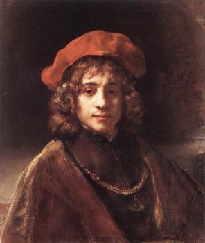 倫勃朗 The Artist's Son Titus 倫勃朗 The Artist's Son Titus