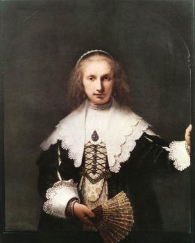 倫勃朗 Portrait of Agatha Bas 倫勃朗 Portrait of Agatha Bas