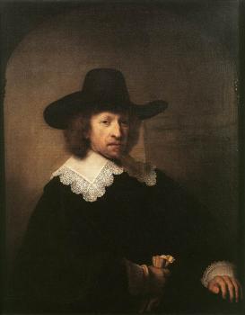 倫勃朗 Portrait of Nicolaes van Bambeeck