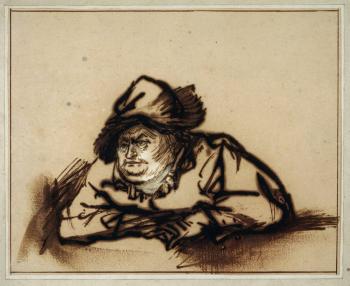 倫勃朗 Portrait of Willem Bartholsz Ruyter 倫勃朗 Portrait of Willem Bartholsz Ruyter