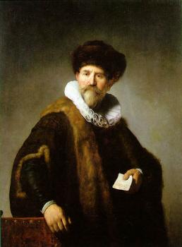 倫勃朗 Portrait of Nicolaes Ruts