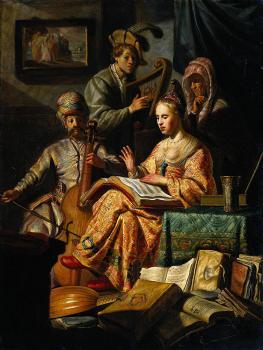 倫勃朗 Musical Allegory 倫勃朗 Musical Allegory