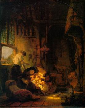 倫勃朗 Holy Family 倫勃朗 Holy Family
