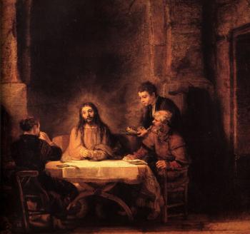 倫勃朗 The Supper at Emmaus 倫勃朗 The Supper at Emmaus