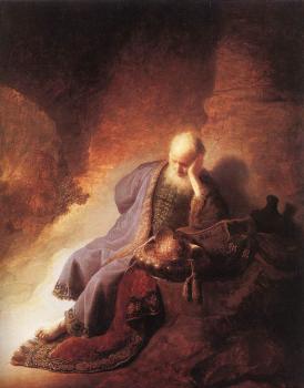 倫勃朗 Jeremiah Lamenting the Destruction of Jerusalem