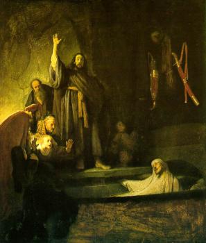 倫勃朗 The Raising of Lazarus