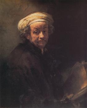 倫勃朗 Self portrait as the apostle Paul 倫勃朗 Self portrait as the apostle Paul