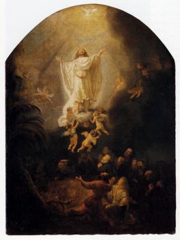 倫勃朗 The Ascension Of Christ 倫勃朗 The Ascension Of Christ