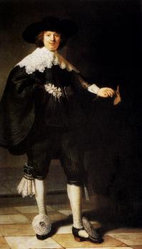 倫勃朗 Portrait Of Maerten Soolmans 倫勃朗 Portrait Of Maerten Soolmans