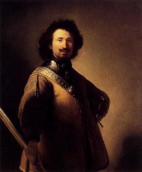 倫勃朗 Portrait of Joris Caullery 倫勃朗 Portrait of Joris Caullery