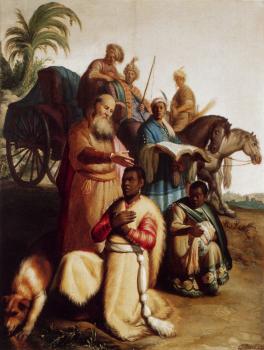 倫勃朗 The Baptism Of The Eunuch 倫勃朗 The Baptism Of The Eunuch