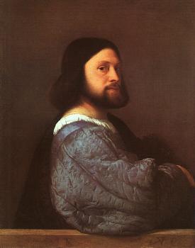 提香 Portrait of a Man 提香 Portrait of a Man