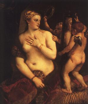提香 Venus with a Mirror 提香 Venus with a Mirror
