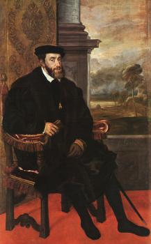 提香 Charles V Seated 提香 Charles V Seated