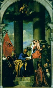 提香 Madonna Pesaro 提香 Madonna Pesaro