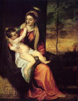 提香 Mary with the Christ Child 提香 Mary with the Christ Child