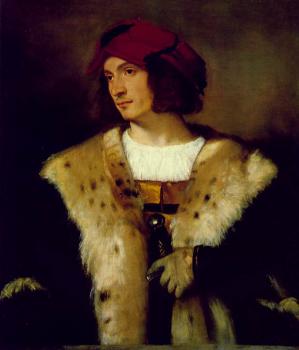 提香 Portrait of a Man in a Red Cap 提香 Portrait of a Man in a Red Cap