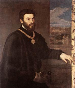 提香 Portrait of Count Antonio Porcia