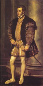 提香 Portrait of Philip II 提香 Portrait of Philip II