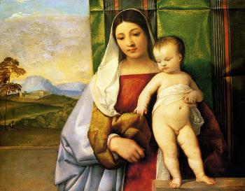 提香 The gipsy madonna 提香 The gipsy madonna