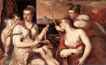 提香 Venus Blindfolding Cupid 提香 Venus Blindfolding Cupid